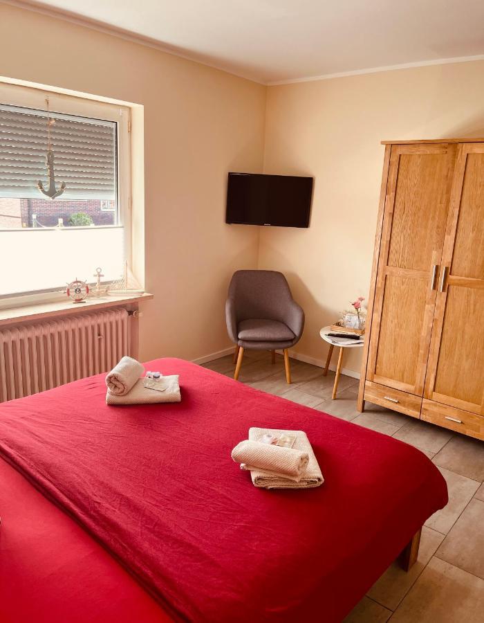 Hotel Pension Garni Haus Am Strand 2 Norddeich  Bagian luar foto